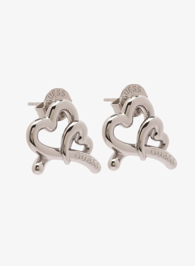 GUESS  Embraced Hearts Braceletand Studs for Women | Best Price UAE
